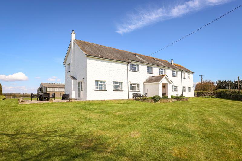 4 bedroom detached house for sale in Castle Lodge Farm, Llancarfan, The