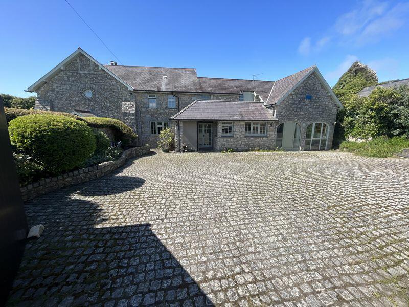 4 bedroom detached house for sale in Tithe Barn Cottage, Monknash, The