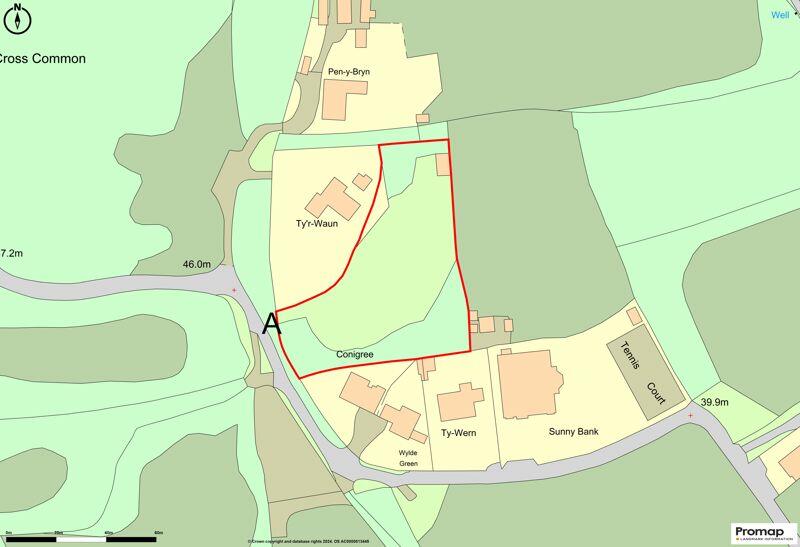 Additional property image - Approximately 1.05 acres of land, Cross Common Road, Dinas Powys, CF64 4TP