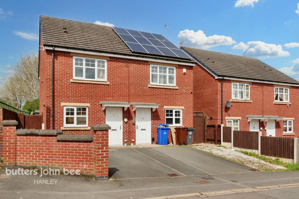 2 bedroom semidetached house for sale in Fegg Hayes Road, ST6 6QR, ST6
