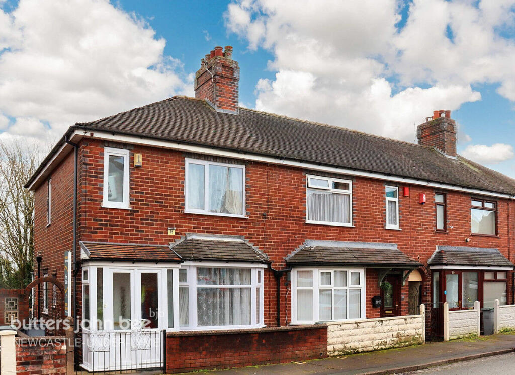 2 bedroom end of terrace house for sale in Kensington Road, Stoke-On-Trent, ST4
