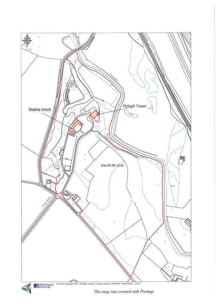 6 bedroom detached house for sale in Robgill Tower, Kirtlebridge