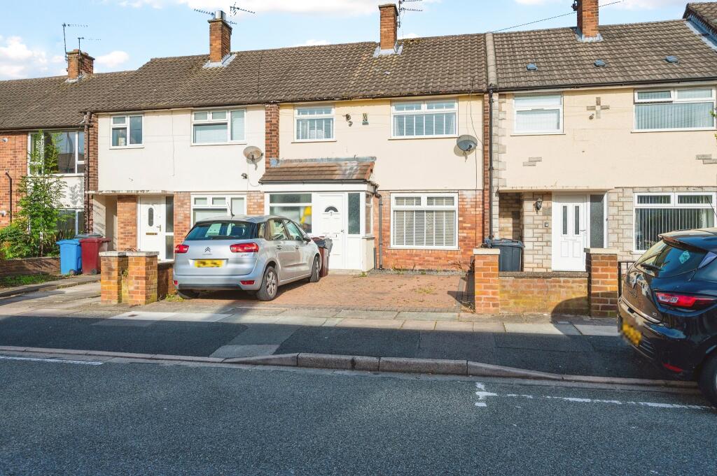 3 bedroom terraced house for sale in Montgomery Road, Huyton, Liverpool