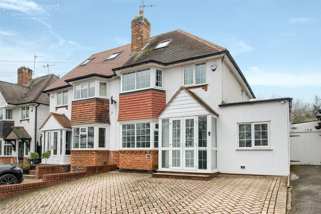 3 bedroom semidetached house for sale in Widney Manor Road, Solihull