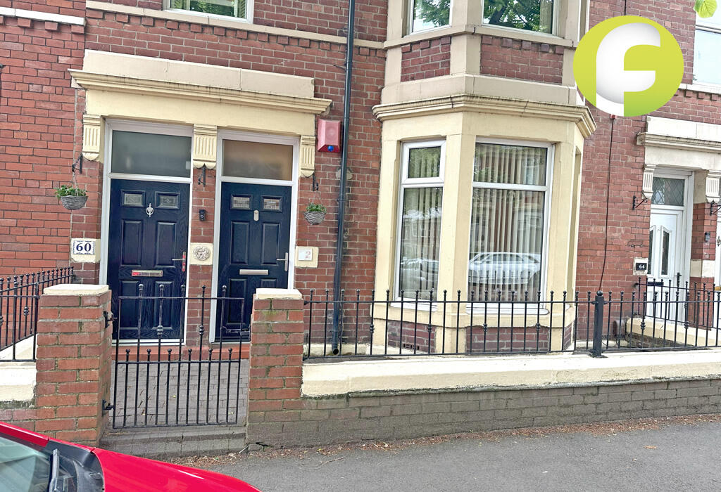 2 bedroom flat for sale in Queen Alexandra Road, North Shields, North