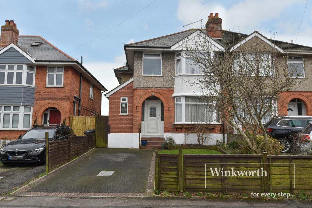 3 bedroom semi-detached house for sale in Seafield Road, Bournemouth, BH6