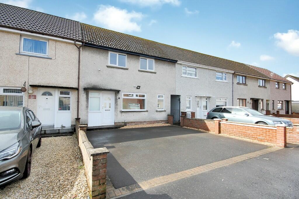 2 bedroom terraced house for sale in Frew Terrace, Irvine, Ayrshire, KA12