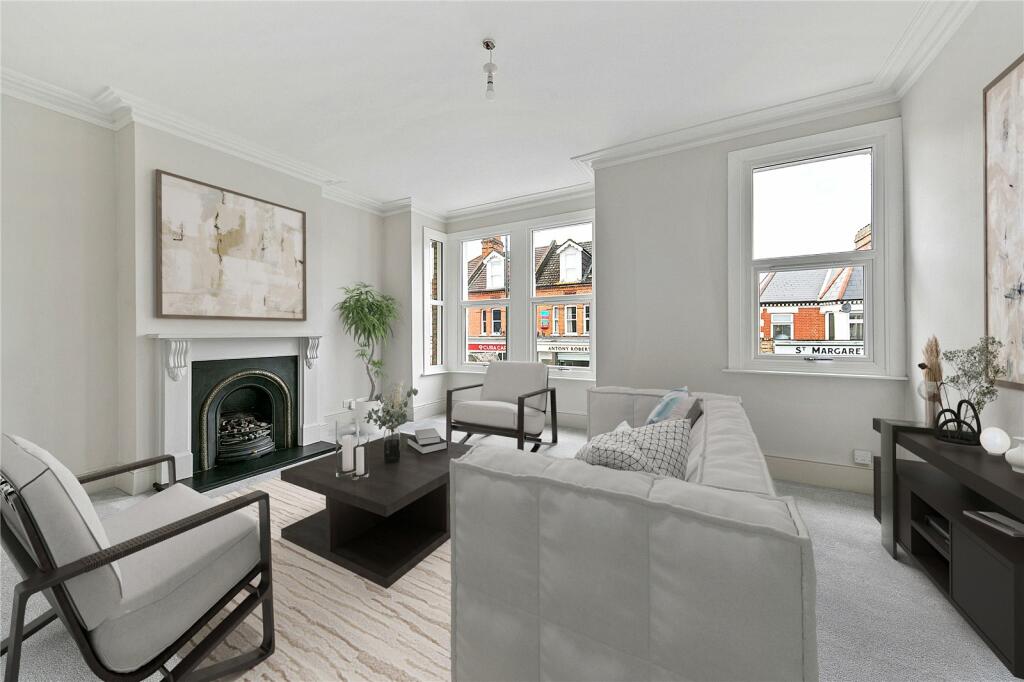 3 bedroom apartment for sale in Crown Road, St Margarets, TW1