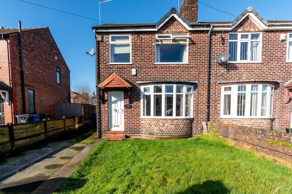 3 bedroom semi-detached house for sale in Capesthorne Road, Warrington, WA2