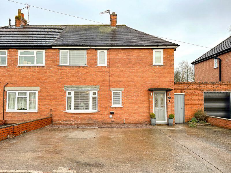 3 bedroom semidetached house for sale in Jackson Road, Congleton, CW12