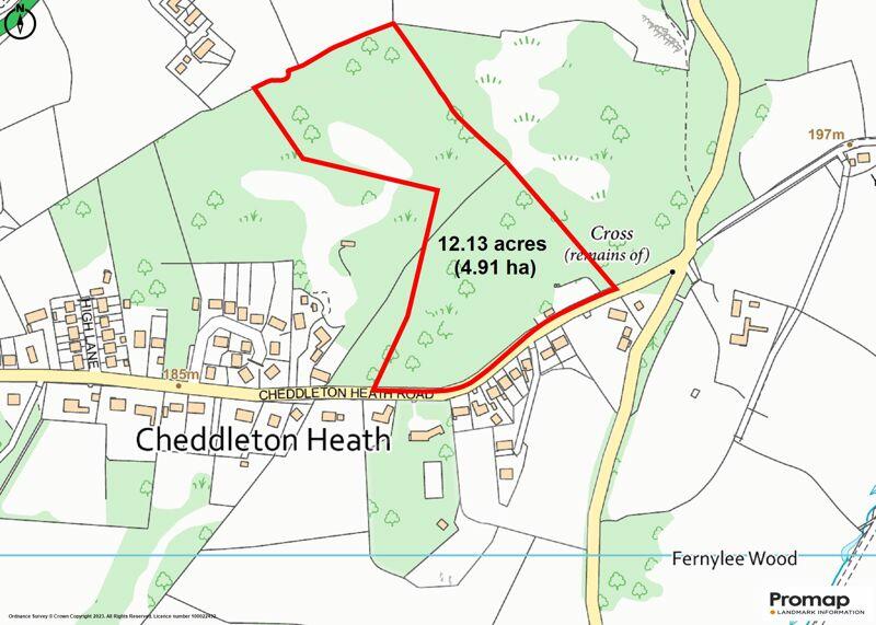 Land for sale in 12.13 Acres of Amenity Woodland Off Cheddleton Heath