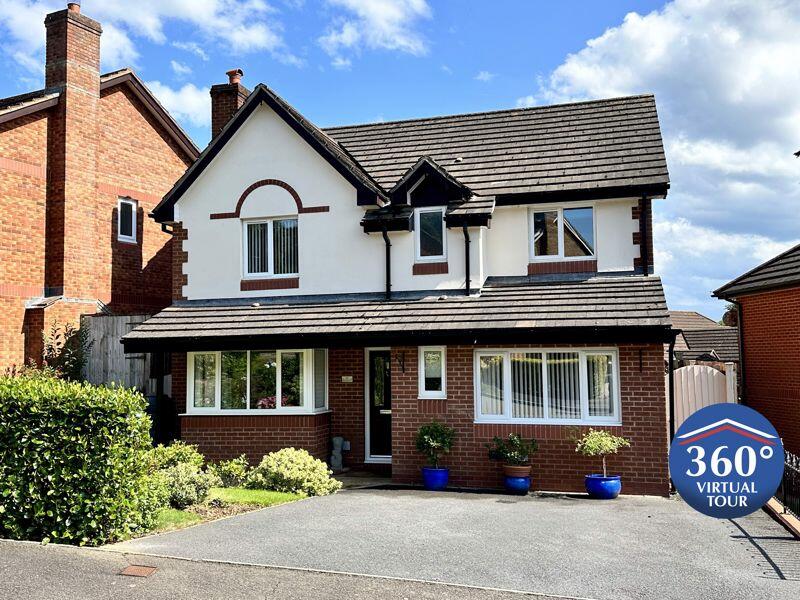 4 bedroom detached house for sale in Old Bystock Drive, Exmouth, EX8