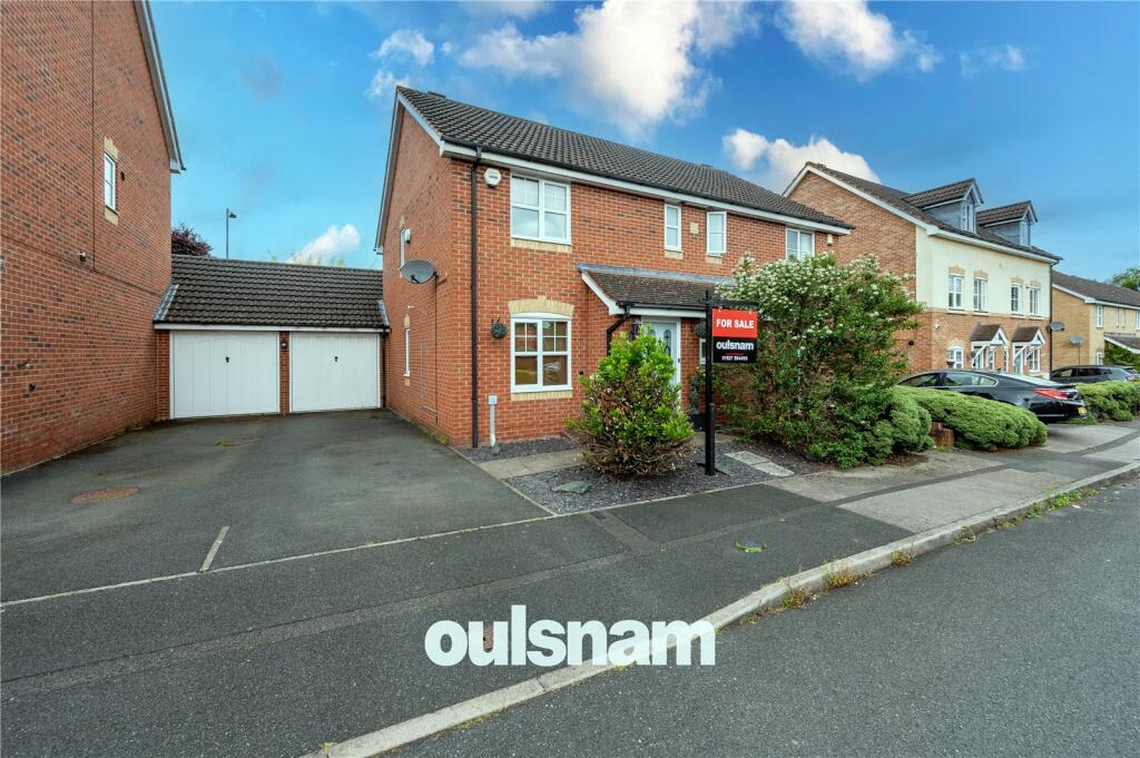3 bedroom semidetached house for sale in Wheatcroft Close, Brockhill