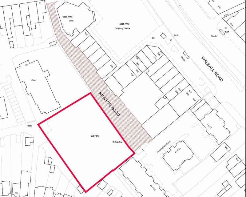 Land for sale in Land to the Rear of Scott Arms, Newton Road, B43 6BN, B43
