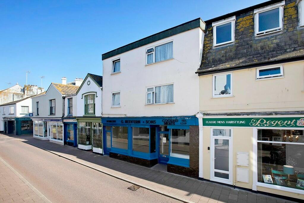 High street retail property for sale in Regent Street, Teignmouth, TQ14