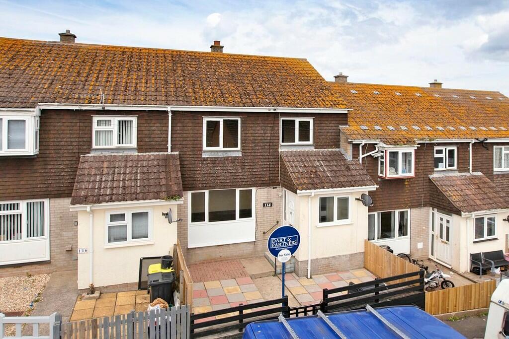 3 bedroom terraced house for sale in Kingsway, Teignmouth, TQ14