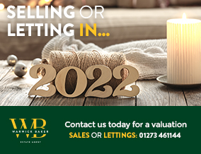 Get brand editions for Warwick Baker Estate Agents, Shoreham-By-Sea