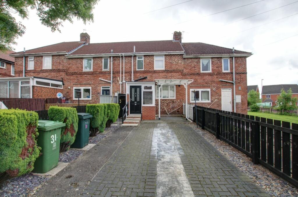 2 bedroom terraced house for sale in Windsor Road, Birtley, Chester Le Street, DH3