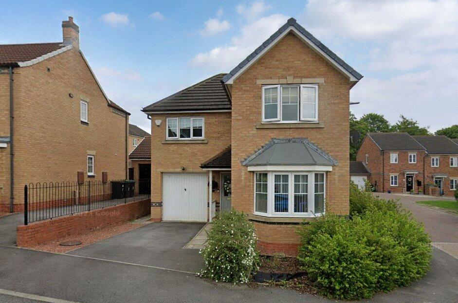 3 bedroom detached house for sale in Deepdale Drive, Consett, County