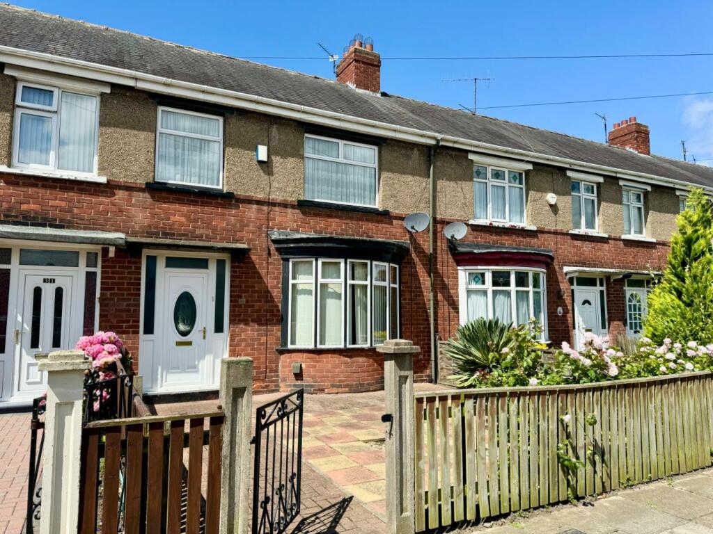 3 bedroom terraced house for sale in Park Avenue, Thornaby, StocktonOn
