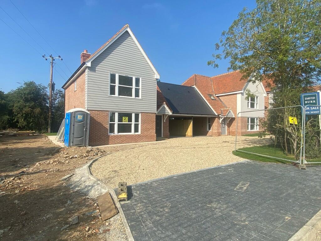 3 bedroom link detached house for sale in Milden, Ipswich, Suffolk, IP7