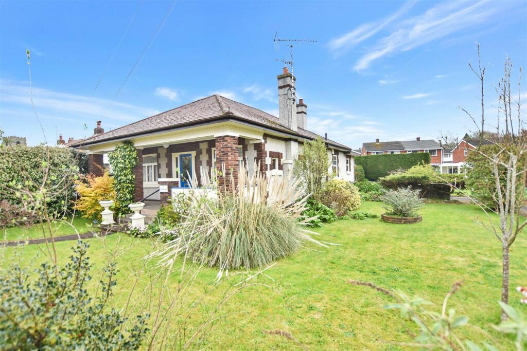 3 bedroom detached bungalow for sale in Hawarden Road, Hope, Wrexham, LL12