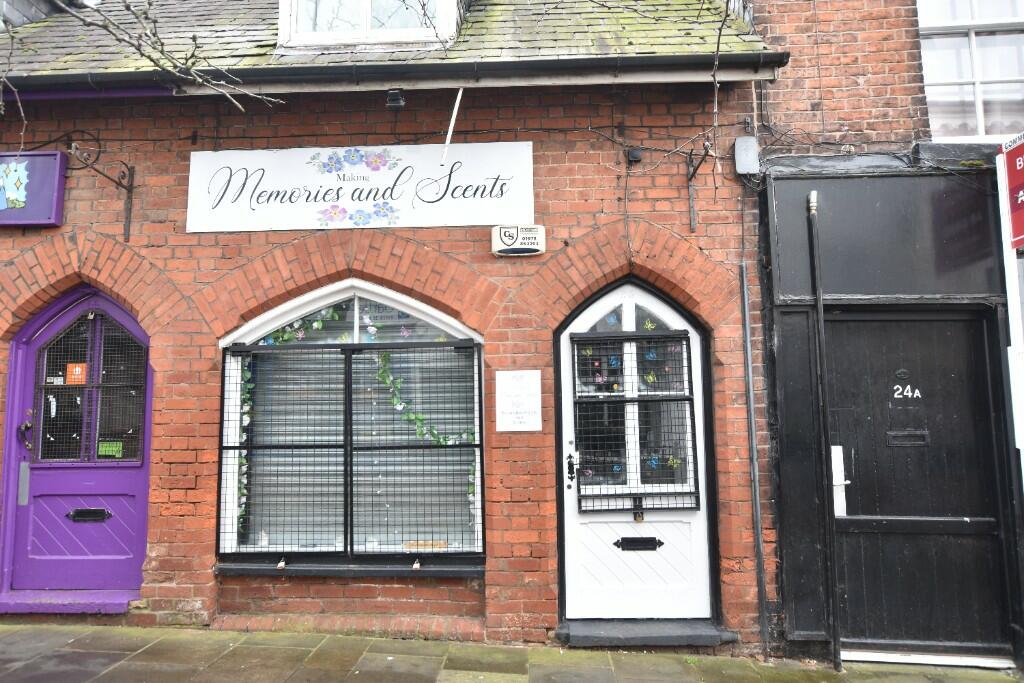 High street retail property for rent in 23 Charles Street, Wrexham