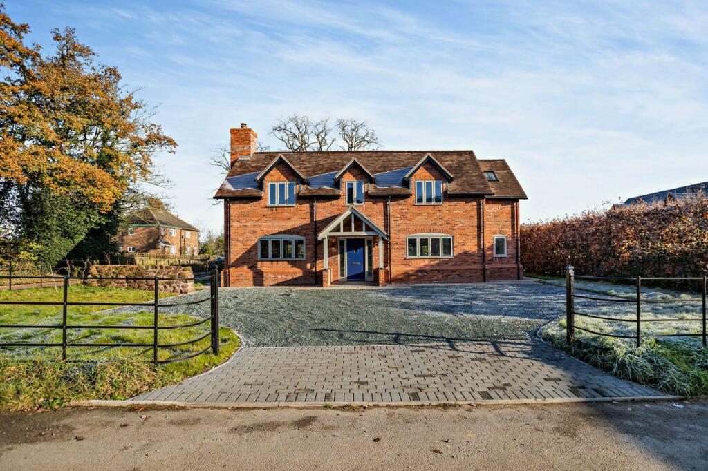 4 bedroom detached house for sale in Kynnersley, Telford, Shropshire, TF6