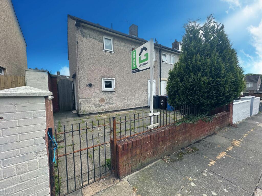 2 bedroom end of terrace house for sale in Brechin Road, Northwood, L33