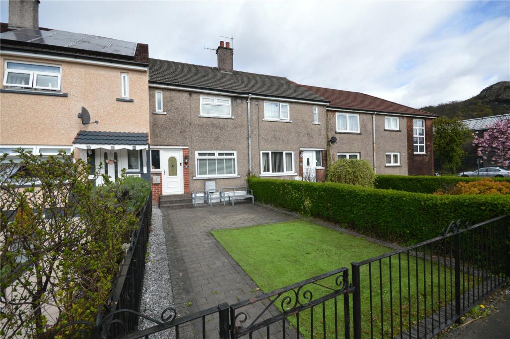 2 bedroom terraced house for sale in Highmains Avenue, Dumbarton, West