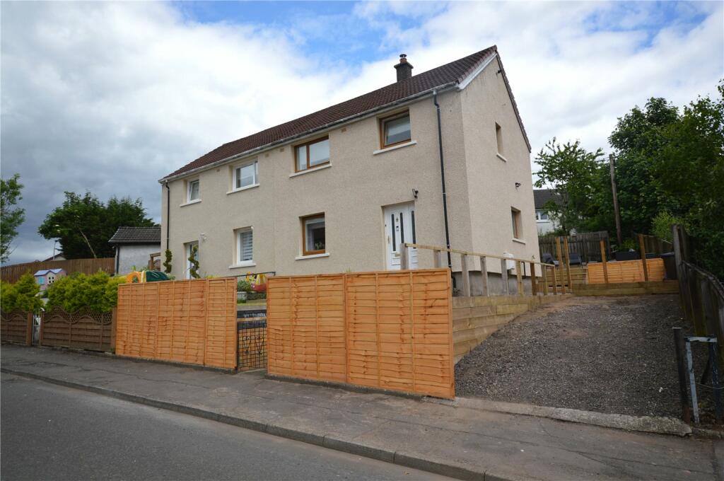 3 bedroom semidetached house for sale in Miller Road, Balloch, Alexandria, G83