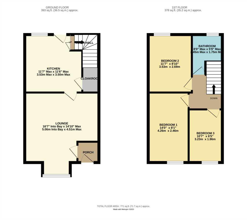3 bedroom terraced house for sale in Denmark Road, Ansdell, FY8 4DN, FY8