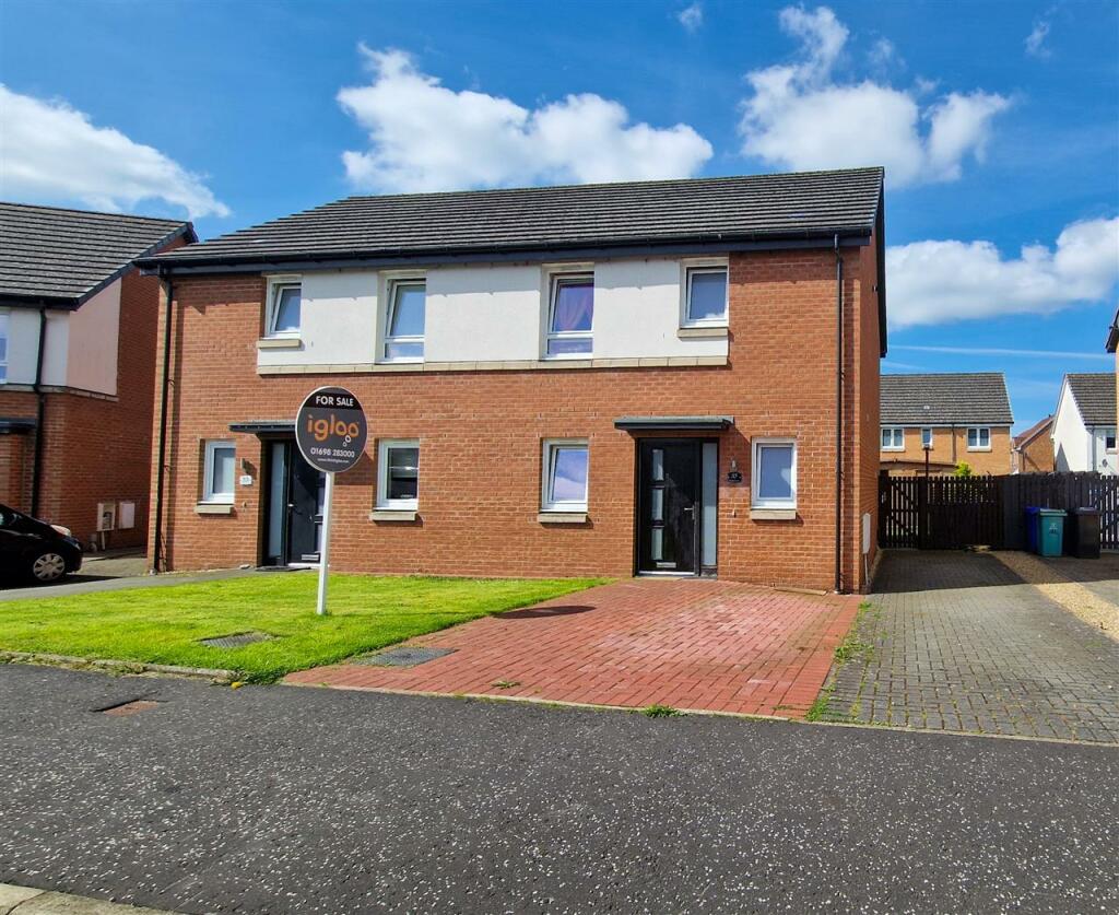 3 bedroom semidetached house for sale in Waddell Crescent, Wishaw, ML2