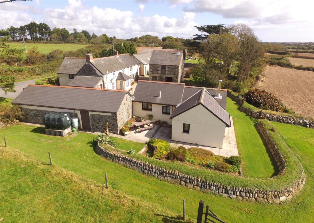 4 bedroom detached house for sale in Ruan Minor, Helston, Cornwall, TR12