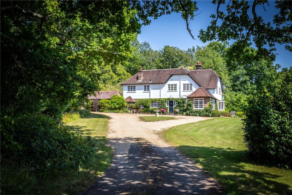 5 bedroom detached house for sale in Hurstwood Road, High Hurstwood, Uckfield, East Sussex, TN22