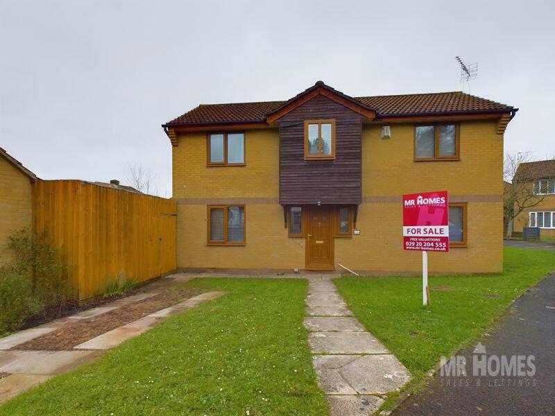 4 bedroom detached house for sale in Sanctuary Court, Culverhouse Cross, Cardiff. CF5 4NB, CF5