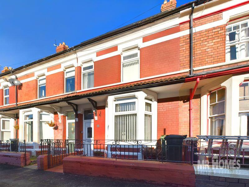 3 bedroom terraced house for sale in Cumberland Street Canton Cardiff CF5 1LT, CF5
