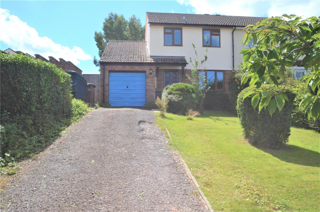 3 bedroom semidetached house for sale in Hollingarth Way, Hemyock