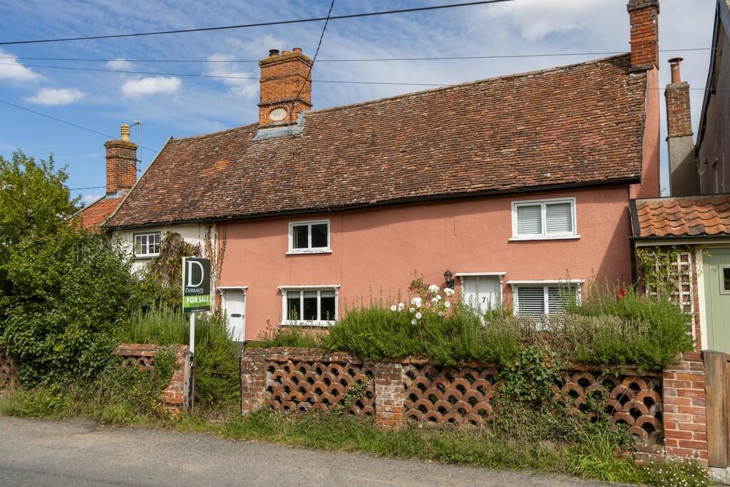 2 bedroom semidetached house for sale in Cross Street, Hoxne, Eye, IP21