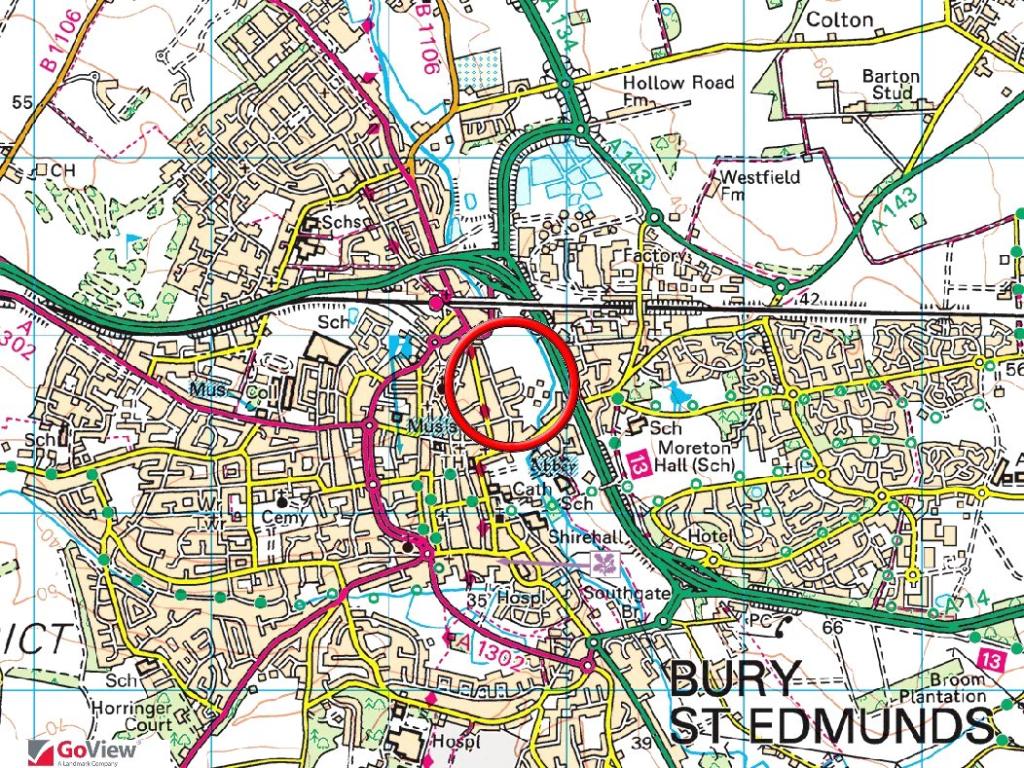 3 bedroom terraced house for sale in Bury St Edmunds, Suffolk, IP33