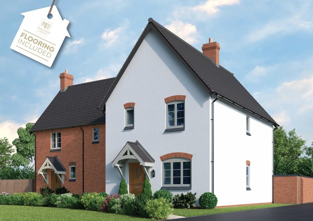 3 bedroom semidetached house for sale in Plot 3, Appletree Fields