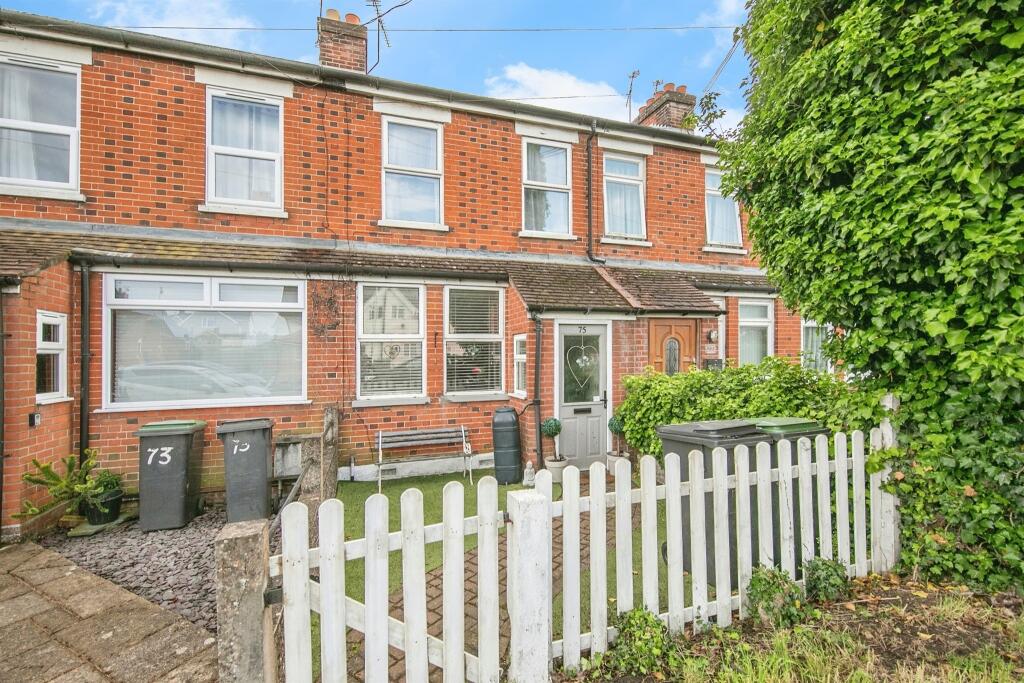 3 bedroom terraced house for sale in Station Road, Claydon, Ipswich, IP6