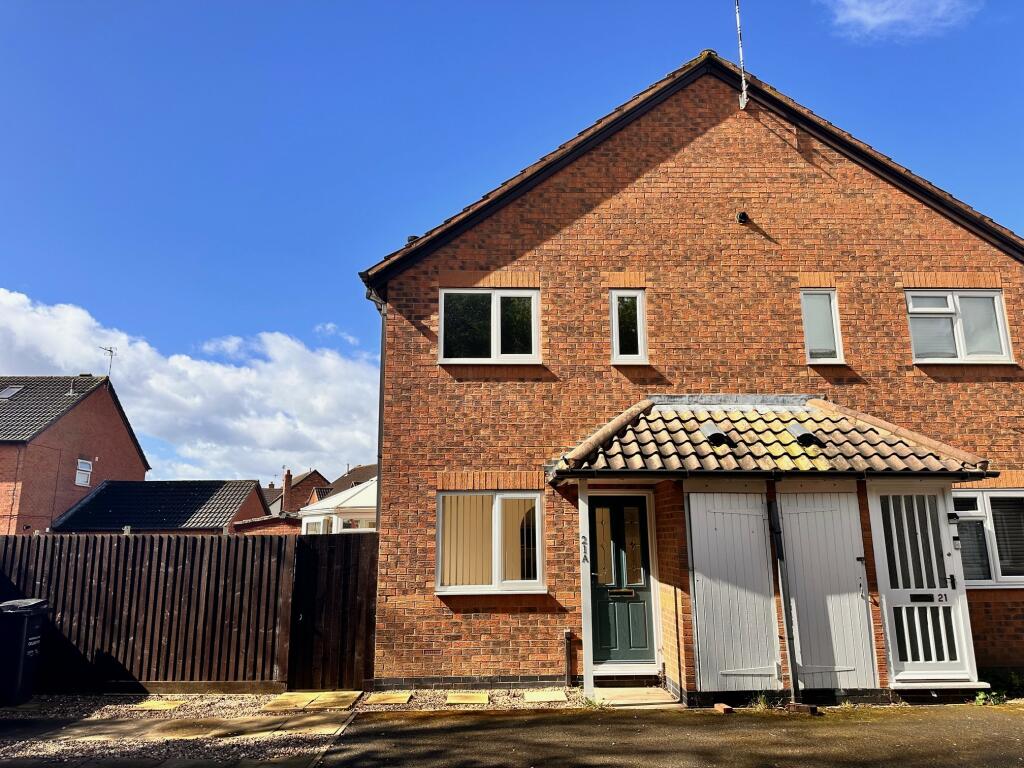 1 bedroom end of terrace house for sale in St. Columba Way, Syston, Leicester, LE7