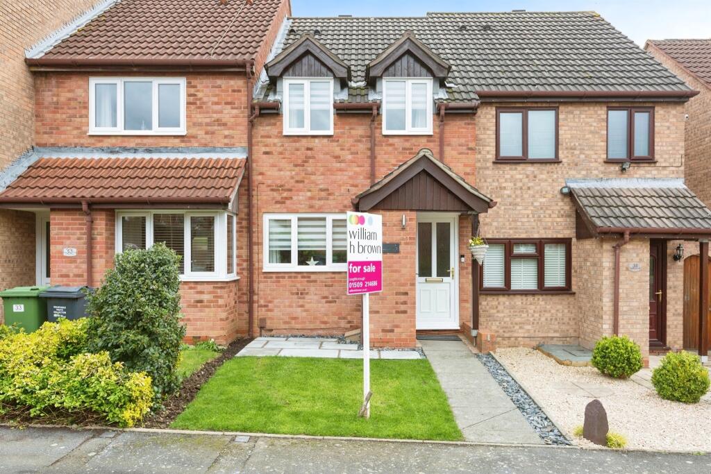 2 bedroom terraced house for sale in Cumbrian Way, Shepshed