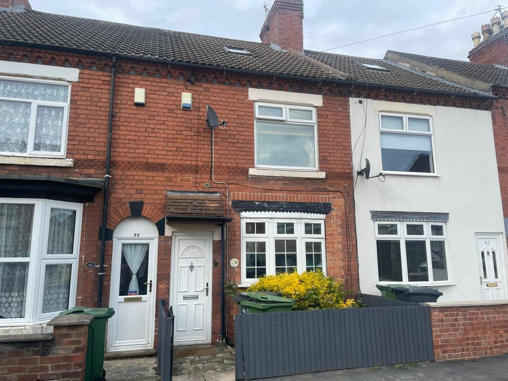 3 bedroom terraced house for sale in Springfield Road, Shepshed
