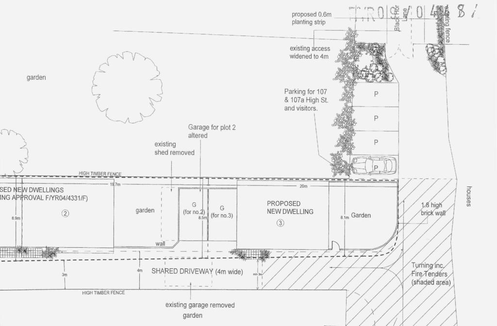 Land for sale in Budgies Lane, To Rear Of 107 High Street, Chatteris, PE16