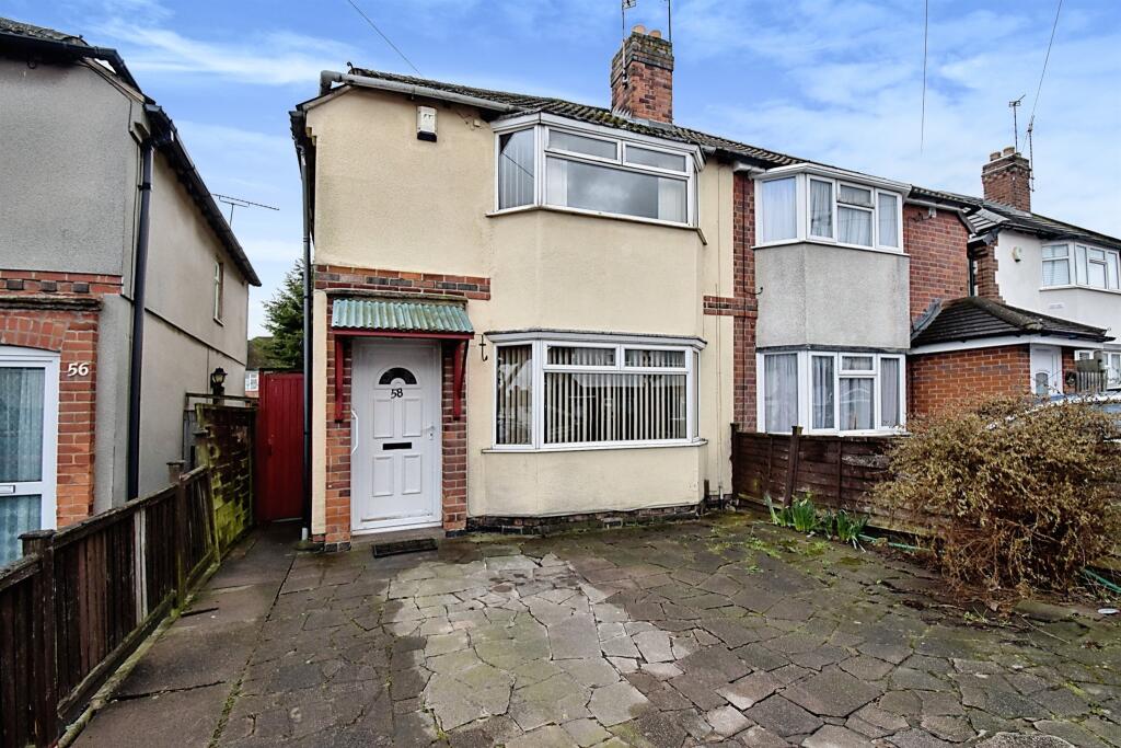 2 bedroom semidetached house for sale in Kingston Avenue, Wigston, LE18