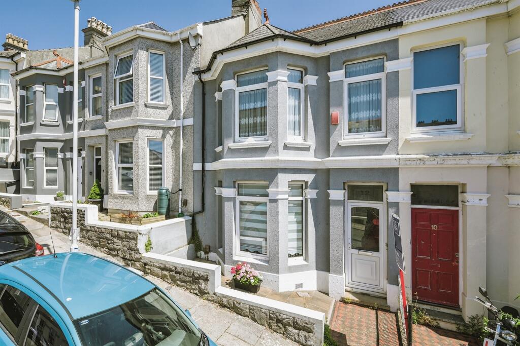 3 bedroom terraced house for sale in Cranbourne Avenue, St Jude's, Plymouth, PL4