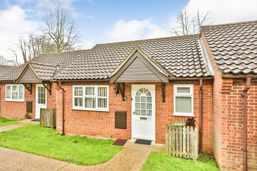 1 bedroom terraced bungalow for sale in Northwell Place, Swaffham, PE37