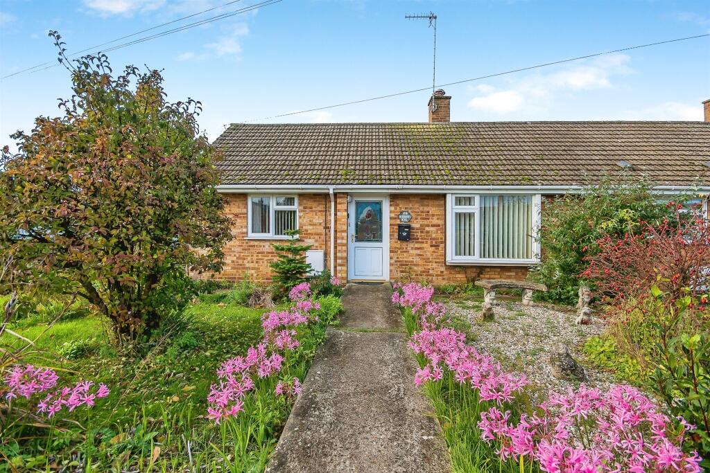 2 bedroom terraced bungalow for sale in Roseberry Road, Elm, Wisbech, PE14